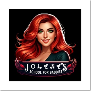 Jolene's School for Baddies Posters and Art